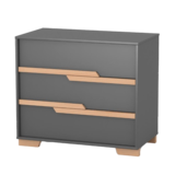 Комод Верес 900 Сиэтл, темно-серый (33.2.37.2.16) - Pampik