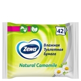 Вологий туалетний папір Zewa Natural Camomile Moist, 42 шт