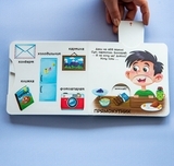 Книжка з механізмом. Перша книжка з рухомими елементами. Фігури та форми. Верти, штовхай, читай і грай (F00026408) - Pampik - 4