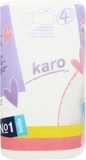 Двошаровий туалетний папір Karo, білий, 4 рулони - Pampik - 4