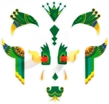 Набор наклеек Djeco Дракон (DJ09217) - Pampik - 2