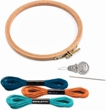 Художественный комплект для вышивки Djeco Вечерняя мода (DJ09842) - Pampik - 2