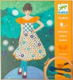 Художественный комплект для вышивки Djeco Вечерняя мода (DJ09842) - Pampik