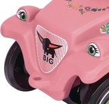 Машинка-толокар Big Цветок, с защитными насадками, розовый (56110) - Pampik - 4