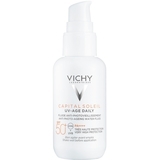 Сонцезахисний невагомий флюїд Vichy Capital Soleil UV-Age Daily проти ознак фотостаріння шкіри обличчя SPF 50+, 40 мл - Pampik
