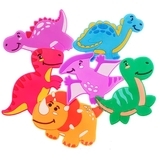 Набір для купання Kinderenok Fixi Діно, 6 шт. (050917) - Pampik