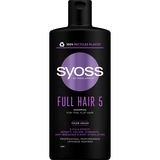 Шампунь Syoss Full Hair 5 з тигровою травою для тонкого волосся без об'єму, 440 мл - Pampik
