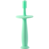 Зубна щітка на присосці Baby Team, силіконова, ментоловий (7205) - Pampik