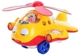 Каталка "Вертолет", желтый Shantou - Pampik