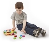 Часы-сортировщик деревянные Melissa&Doug - Pampik - 2