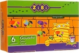 Гуашь ZiBi Kids Line, 6 цветов (ZB.6603) - Pampik - 3