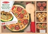 Деревянный набор "Пицца" Melissa&Doug - Pampik