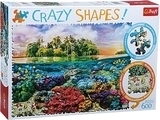 Пазл серии Crazy Shapes "Тропический остров", 600 элементов Trefl - Pampik