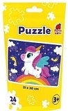М'яка картинка-пазл "Єдиноріг" 24 ел Roter Kafer - Pampik
