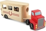Игровой набор "Автомобиль-прицеп для лошадей" Melissa&Doug - Pampik - 5
