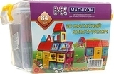 3D магнитный конструктор, Магникон, 84 детали - Pampik