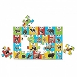 Напольный пазл "Алфавит/Животные", 24 эл. Melissa&Doug - Pampik - 2