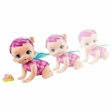Інтерактивний пупс My Garden Baby Giggle & Crawl Baby Butterfly Doll, рожевий - Pampik - 4