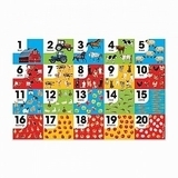 Напольный пазл "Числа/Ферма", 24 эл. Melissa&Doug - Pampik