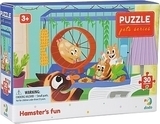 Пазл "Развлечение хомячка", 30 эл. Dodo - Pampik