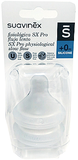 Соска физиологическая силикон 0+ мес. 2 шт., медленный поток Suavinex - Pampik
