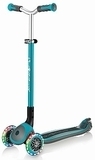 Самокат Globber Master Lights, до 50 кг, колеса з підсвічуванням, бірюзовий (662-105) - Pampik