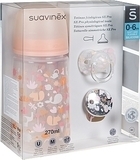 Набор для кормления "Memories: Истории малышей" 0-6 мес, 3 предмета, розовый Suavinex - Pampik