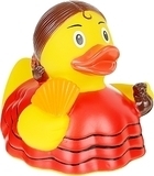 Игрушка для ванной "Танцовщица фламенко утка" Funny Ducks - Pampik