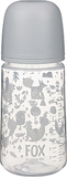 Набор для кормления "Fox: Лисьи истории" 0-6 мес, 4 предмета, серый Suavinex - Pampik - 4