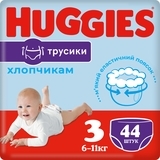 Трусики-підгузки Huggies Pants 3 (6-11 кг) Jumbo, для хлопчиків, 44 шт. - Pampik