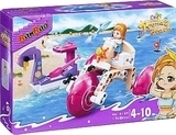Конструктор "Модный пляж. Игры на воде", 135 деталей Banbao - Pampik
