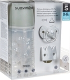 Набор для кормления "Spread Joy" 0-6 мес, 3 предмета, серебристый Suavinex - Pampik