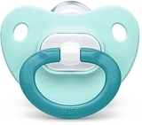 Пустышка силиконовая Fashion, р.1, нежно-голубая NUK - Pampik