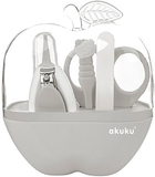 Дитячий манікюрний набір Akuku, сірий (A0473) - Pampik