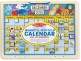 Большой магнитный календарь по месяцам Melissa&Doug - Pampik