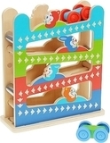 Деревянная зигзагообразная рампа с машинками Melissa&Doug - Pampik