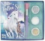 Набор татуировок с блестками "Miss Melody", белая лошадь Depesche - Pampik