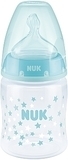 Бутылочка пластиковая First Choice 150 мл, соска из силикона, звезды NUK - Pampik