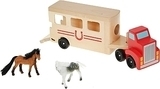 Игровой набор "Автомобиль-прицеп для лошадей" Melissa&Doug - Pampik