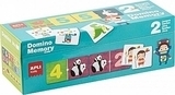 Настольная игра "Домино и Память" ApliKids - Pampik