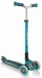 Самокат Globber Master Lights, до 50 кг, колеса з підсвічуванням, бірюзовий (662-105) - Pampik - 2