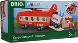 Грузовой вертолет с вагонами, 8 элементов Brio - Pampik - 3