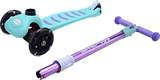 Самокат GO Travel, аква с лиловим (LS304B-AP) - Pampik - 4