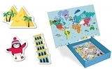 Магнитная обучающая игра "Карта мира" ApliKids - Pampik - 2