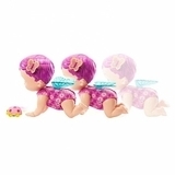 Інтерактивний пупс My Garden Baby Giggle & Crawl Baby Butterfly Doll, рожевий - Pampik - 3