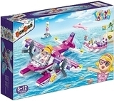 Конструктор "Модный пляж. Самолет и катер" Banbao - Pampik