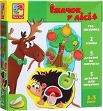Гра настільна Vladi Toys Міні-розвивашка Їжачок у лісі, українська мова (VT1804-45) - Pampik