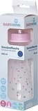 Бутылочка пластиковая Baby-Nova ПП, розовая, 240 мл (3960075) - Pampik - 2