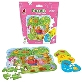 Пазлы с мини-игрой "Волшебный лес" 49 эл Roter Kafer - Pampik