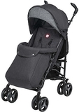 Прогулянковий візок Lionelo Irma Black/Dark Grey, чорний - Pampik - 2